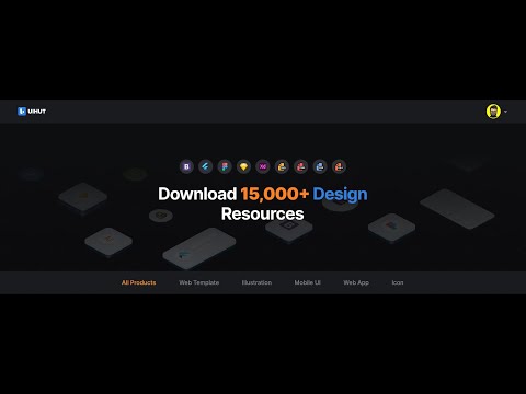 Download 15000+ Design Resources From UIHUT | Free and Premium Design - Lifetime Deal Only $99